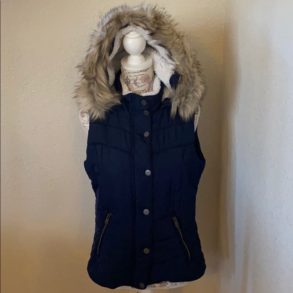 Navy Blue Aeropostale Vest